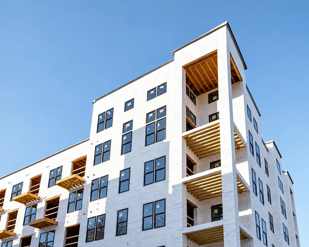 New affordable apartment building